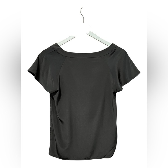 🟣Old Navy Black Flutter Sleeve Blouse – XS - Picture 2 of 3